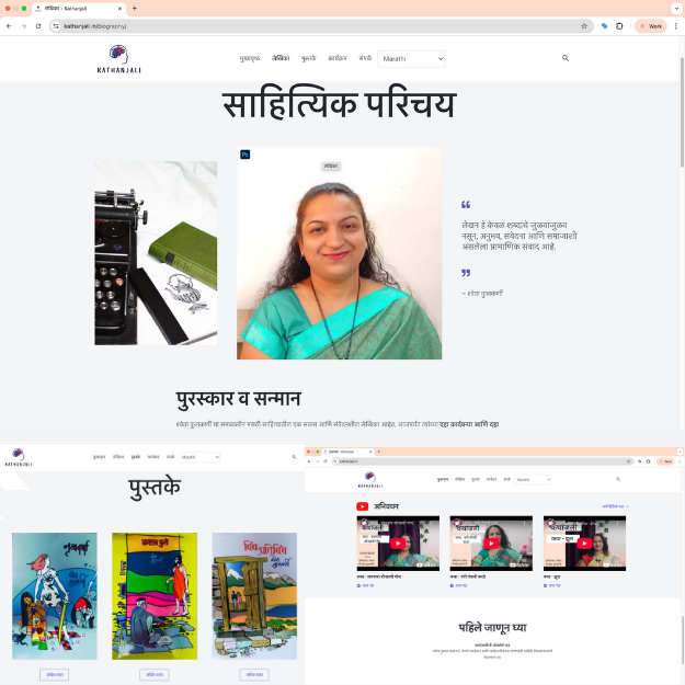 kathanjali writer portfolio